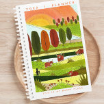 Highland Cows Happy Place Planner<br><div class="desc">Our non-dated Monthly Planner showcases a charming illustration of a field of highland cows in autumn colours, making it a delightful and functional organisational tool. With its versatile non-dated format, you can start using this planner at any time throughout the year. Each month offers ample space to jot down appointments,...</div>