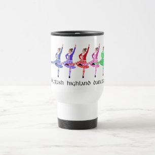 Highland Dance Line Travel Mug