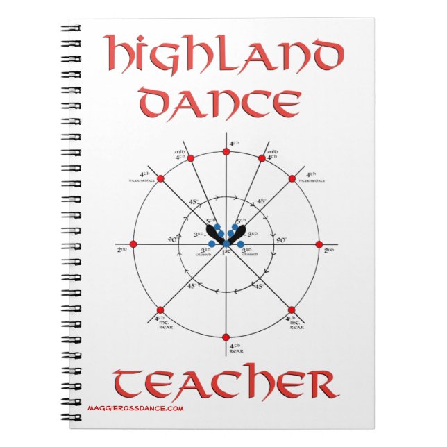 Highland Dance Teacher Journal (Front)