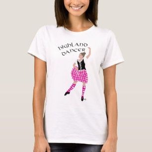 Highland Dancer Pink T-Shirt