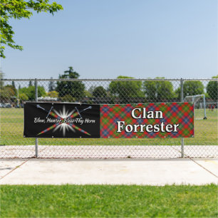 Highland Festival Clan Forrester Tent Banner
