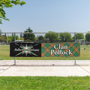 Highland Festival Clan Pollock Tent Banner
