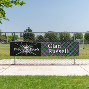 Highland Festival Clan Russell Tent Banner