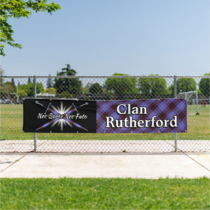 Highland Festival Clan Rutherford Tent Banner