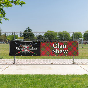 Highland Festival Clan Shaw Tent Banner