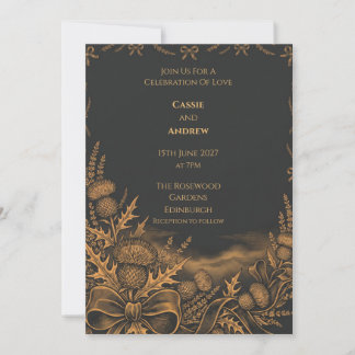 Highland Garden Invitation