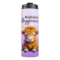 Highland Happiness | Cute Baby Cow