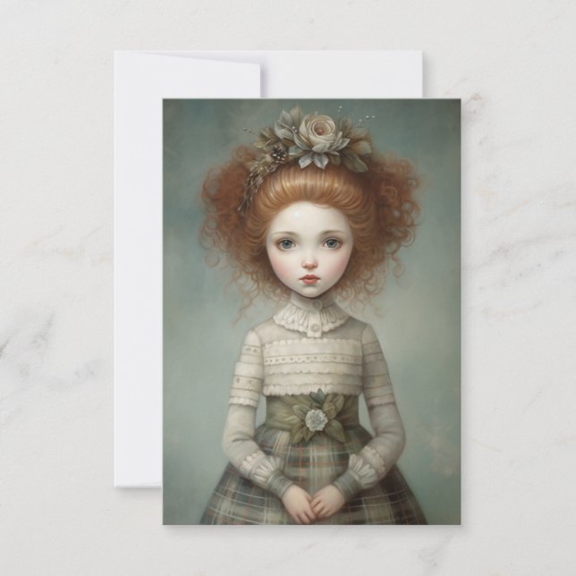 Highland Heartstrings: Scottish Highland Card (Front)