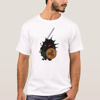 Highland Hedgehog with Claymore Sword T-Shirt