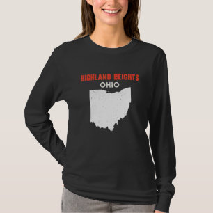 Highland Heights Ohio USA State America Travel Ohi T-Shirt