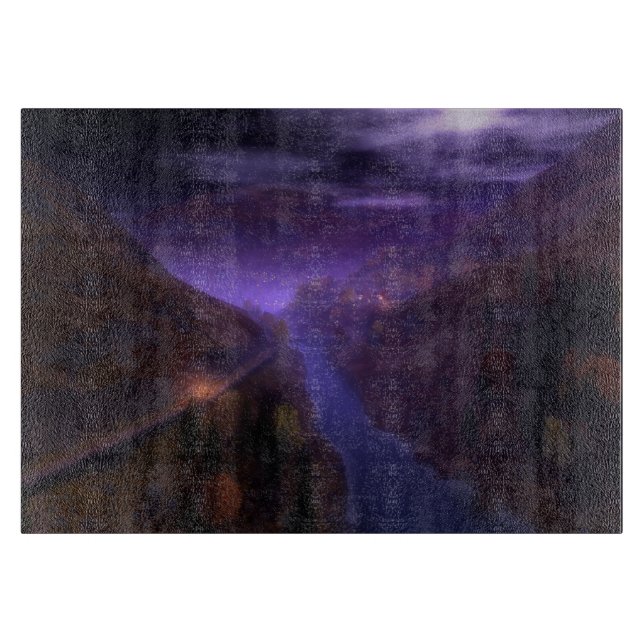 Highland Home Lights Cutting Board (Front)