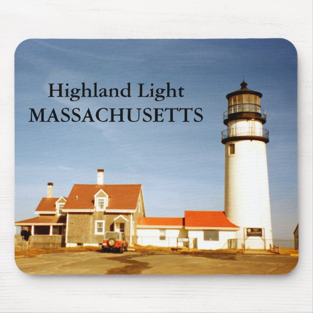 Highland Light, Massachusetts Mousepad (Front)