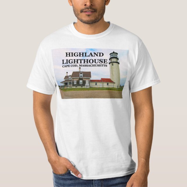 Highland Lighthouse, Massachusetts T-Shirt (Front)