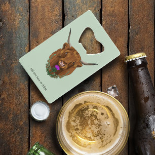 Highland Scottish Cow Purple Celtic Knot Work