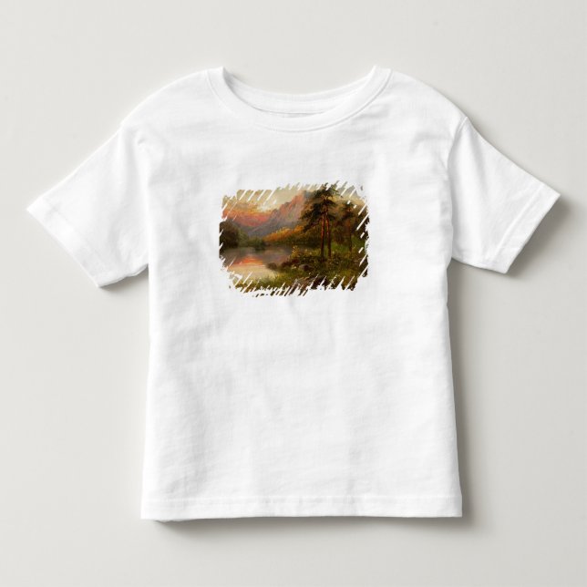 Highland Solitude Toddler T-Shirt (Front)