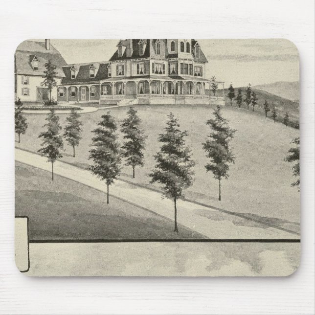 Highland View, Claremont, NH Mouse Pad (Front)