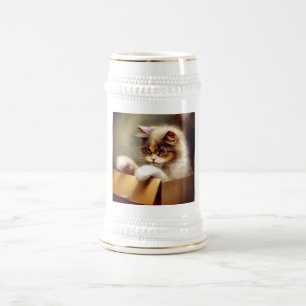 Highlander Cat  Beer Stein