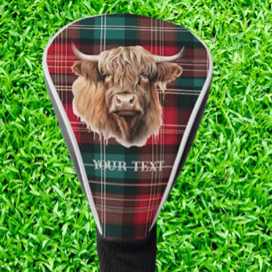 HIGHLANDER COW Exciting Gift Golf Head Cover