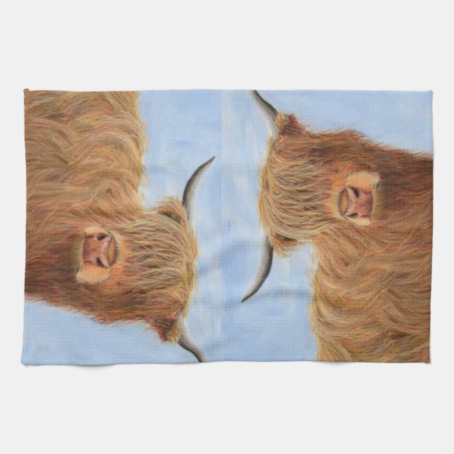 Highlander Tea Towel (Horizontal)