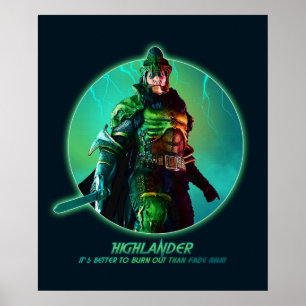 Highlander the Kurgan Poster