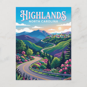 Highlands USA Postcard