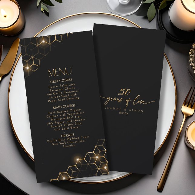 Highlights 50th Anniversary Gold Menu ID1165 (Creator Uploaded)