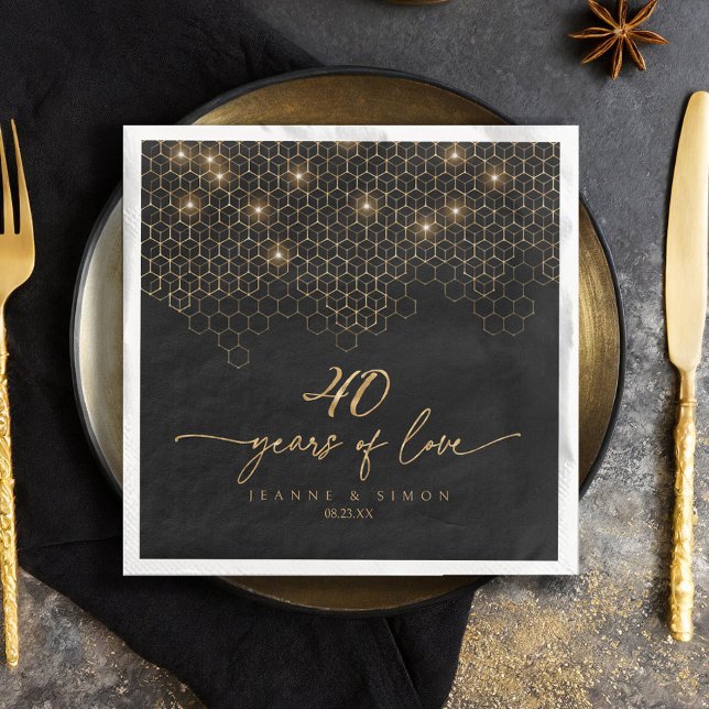 Highlights Gold 40th Anniversary ID1165 Napkin (Creator Uploaded)