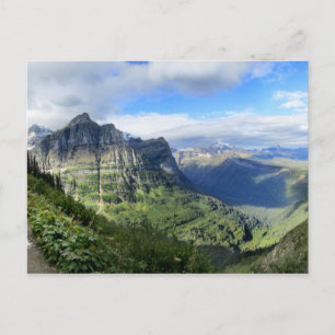 Highline Trail - Glacier National Park Postcard