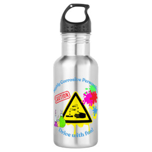 Highly Corrosive Personality Class 8 ADR Trucker 532 Ml Water Bottle