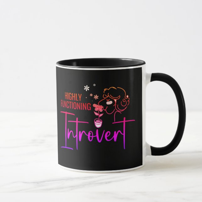 Highly Functioning Introvert Mug (Right)