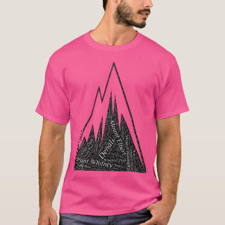 Highpointer Mountain Climbing 	 Peakbagger Peak Ba T-Shirt