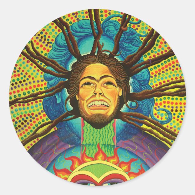 Highrie Heart  Classic Round Sticker (Front)