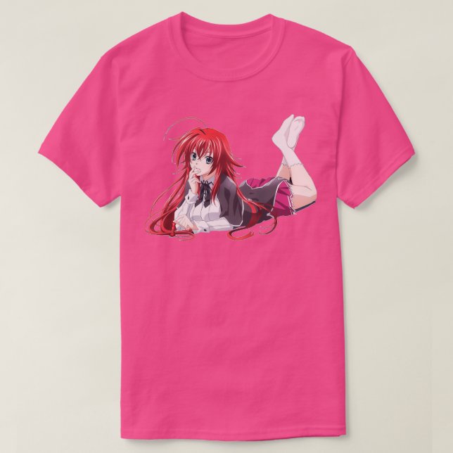 Highschool Dxd Rias Gremory Sticker T-Shirt (Design Front)