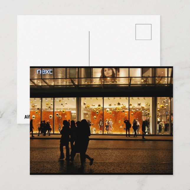 Highstreet Silhouettes Postcard (Front/Back)