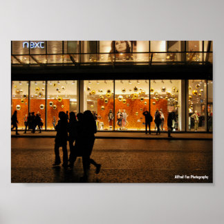 Highstreet Silhouettes Poster