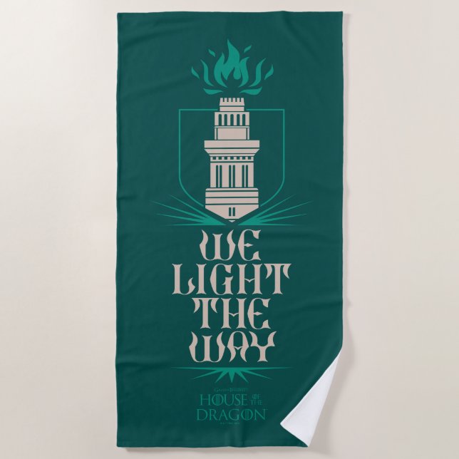 Hightower | We Light The Way Beach Towel (Front)