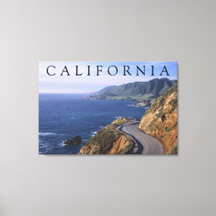 Highway 1 Carmel California Canvas Print