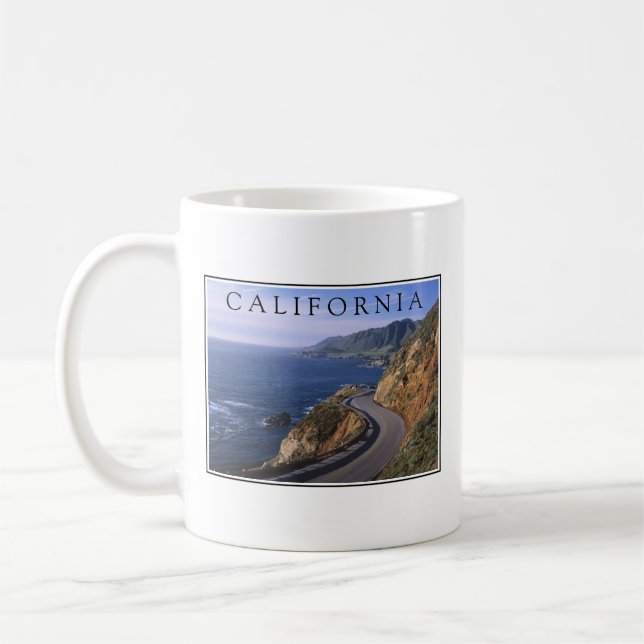 Highway 1 | Carmel California Coffee Mug (Left)