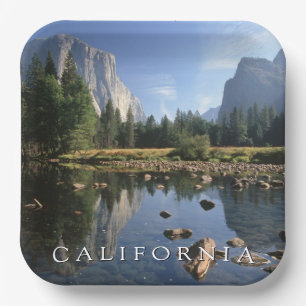 Highway 1 Carmel California Paper Plate