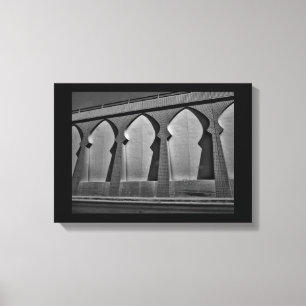 Highway Art Canvas Print