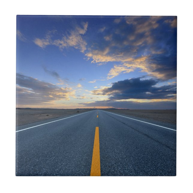 Highway at Sunrise Day Tile (Front)