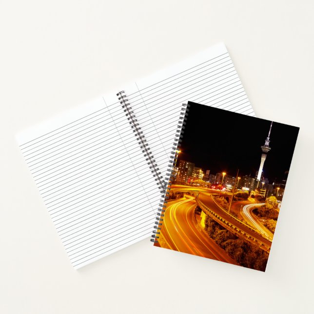 Highway into Auckland Notebook (Inside)