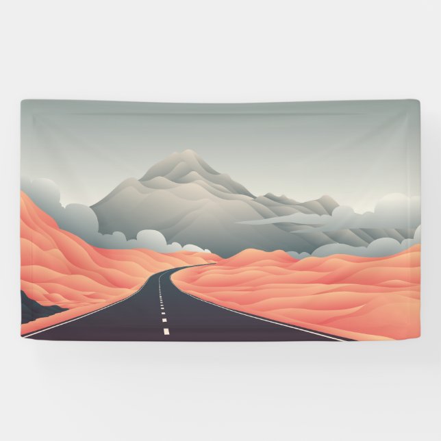 Highway Road Banner (Horizontal)