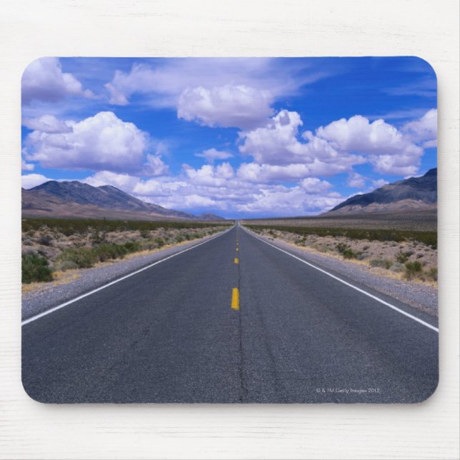 Highway Through Death Valley, California Mouse Pad (Front)