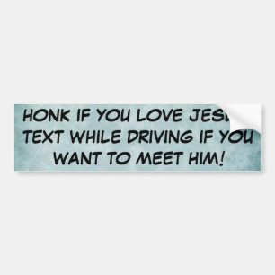 Highway to Heaven Bumper Sticker