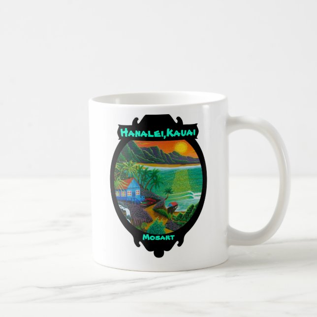 "Highway to heaven",magic window design Coffee Mug (Right)