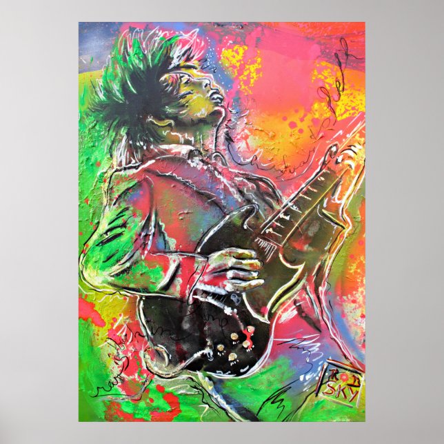 Highway to hell - the feel of music by RobSky Poster (Front)