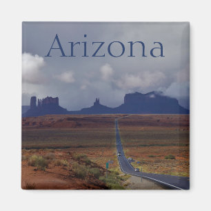Highway to Monument Valley Arizona Magnet