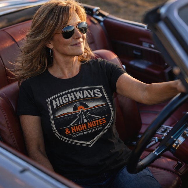 Highways & High Notes – Chrome Revival T-Shirt (Creator Uploaded)