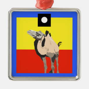 HiHo Square Metal Tree Decoration